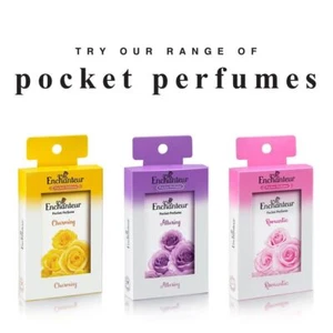 Enchanteur Charming Alluring Romantic Eau de Toilette (EDT) Pocket Perfume 18 ml - Picture 1 of 8