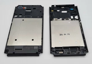 ✅ Original Sony Xperia E3 (D2202) Mittelgehäuse Middle Cover Antenne Schwarz ✅ - Bild 1 von 2