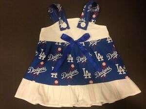 MLB LA Los Angeles Dodgers Baby Infant Toddler Girls Dress *YOU PICK SIZE*