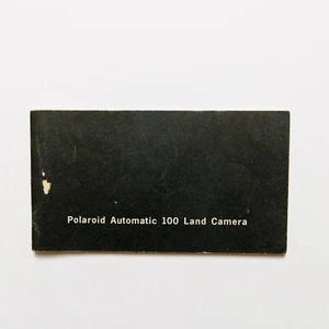 Vintage Polaroid Automatic 100 Land Camera Manual Instruction Book - Picture 1 of 8