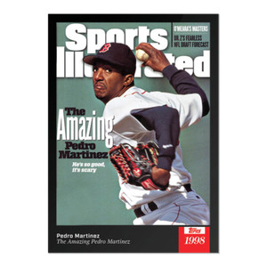 2021 Topps x Sports Illustrated - Pedro Martinez - Card #27 Boston Red Sox PRE O