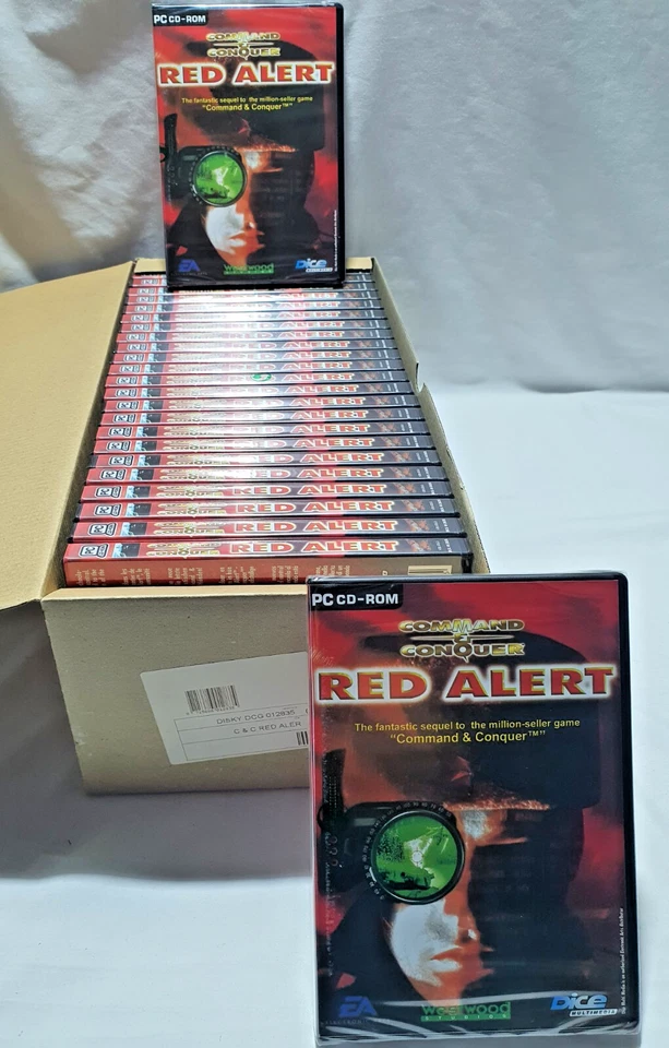 Command & Conquer : Red Alert PC CD-ROM NEW Factory Sealed 100% MINT - Image 1 of 4