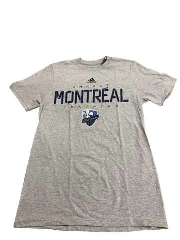Adidas MLS Impact Montreal Go-to Tee Grey/Black/Blue 3720A Cover