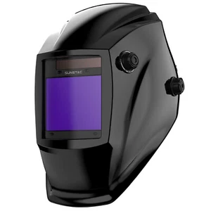 Casco/capucha de soldadura de gran vista oscurecimiento automático 1/1/1/1 TIG/MIG/ARC/Grind - Imagen 1 de 7