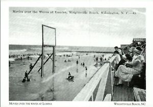 *NC Postcard-"Movie *Over The Waves @ Lumina" *Wrightsville Beach {G140}