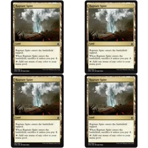 4 x RUPTURA ESPIRE CASI NUEVO Commander Anthology Magic The Gathering Land - Com - Imagen 1 de 1