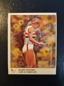 Mary Peters Track and Field Olympics Gold Daneswood Promotions RARE ODDBALL