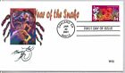 #3500 CHINESE LUNAR NEW YEAR FDC, YEAR OF THE SNAKE, BRUCE LEE, MARTIAL ARTS