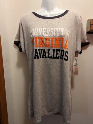 Virginia Cavaliers Women's 2XL Ringer Short Sleeved Shirt NWT - Image 1 of 4