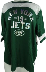 New York Jets NFL Touch by Alyssa Milano Women's Graphic Shirt - Picture 1 of 7