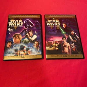 Star Wars Empire Strikes Back Return of the Jedi DVD Lot Original Cut - Picture 1 of 9
