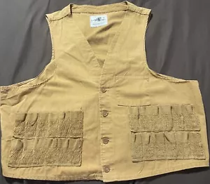 Vintage Black Sheep Brand Hunting Vest - Dallas Texas Size Medium Women’s - Picture 1 of 3