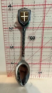 Cuchara de recuerdo con emblema de escudo de Terranova  - Imagen 1 de 2