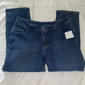 Vintage Lee Riders Blue Jeans Gr. 22W Petite Top Gebraucht - Bild 1 von 5