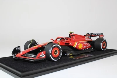 Looksmart Ferrari SF-24 #55 Carlos Sainz winner Australian 2024 1/18 LS18F1059 - Immagine 1 di 4