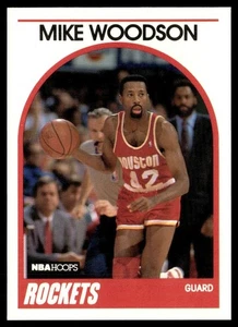 1989-90 Hoops Mike Woodson Houston Rockets #49 - Picture 1 of 2