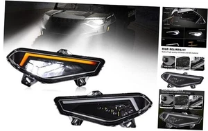 LED Headlights Assembly for Polaris Ranger 18-25, LED Front Lamps Head Lights  - Picture 1 of 7