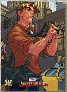 Marvel Masterpieces 2007 Skybox Spider-Man Chase Karte #S2, Peter Parker, NM - Bild 1 von 2