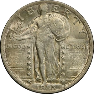 1923 AU55 Standing Liberty Quarter, PCGS 51653811 - Picture 1 of 4