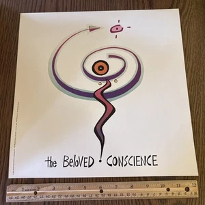 The Beloved Conscience Original 1993 Album Cover Promo Poster Atlantic Recording - Picture 1 of 4