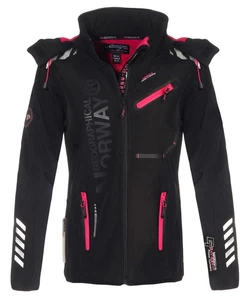 Geographical Norway Softshell Jacke Sport Funktions Regen wander Outdoor 121 L - Bild 1 von 7