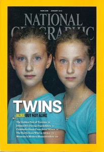 National Geographic January 2012 Twins Cambodia Land Mines Panama Brand New - Picture 1 of 1