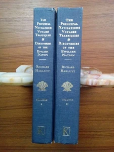 2 Volumes RICHARD HAKLUYT The Principal Navigations Voyages & Discoveries w/MAPS - Bild 1 von 7