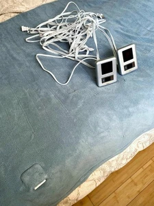 Biddeford Blankets Electric Heated Blanket King Dual Digital Controls Blue, Fine - Picture 1 of 4