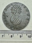 1788 Barbados Copper Penny - Pineapple - George III Colonial Issue (F265)
