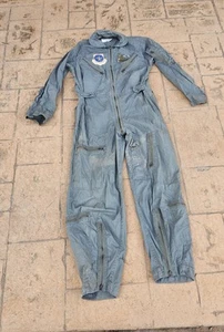 U.S.A.F. vintage anni 60 Tuta Flying K-2B Uomo Media Regolare Verde Leggerissima - Foto 1 di 20