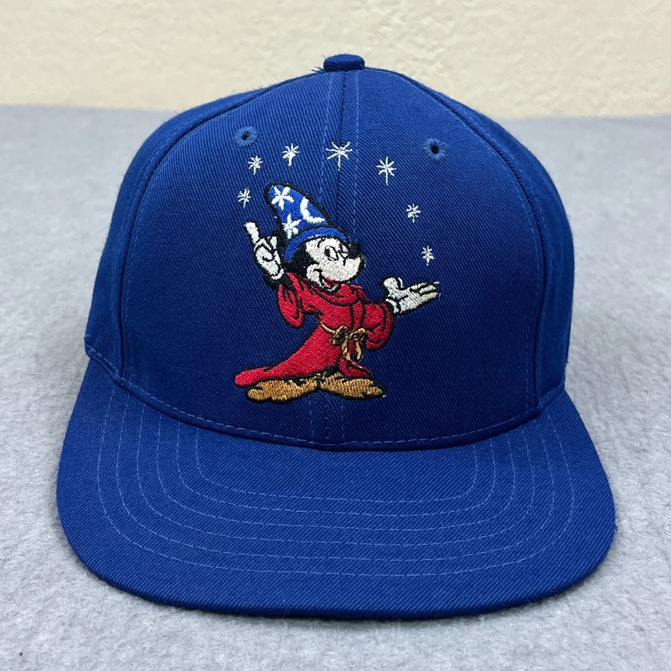 Sombrero Fantasía Años 90 Mickey Mouse Snapback Gorra Disney Wizard Magic Goofy Co De Colección Foto 1 de 4