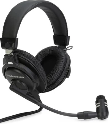 Auriculares estéreo de transmisión Audio-Technica BPHS1 con micrófono dinámico Boom Foto 1 de 4