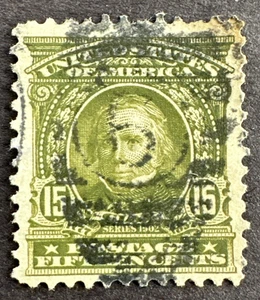 US 1903 Scott 309 Used Stamp Henry Clay 15 Cent - Picture 1 of 2