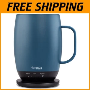 Nextmug Plus - Slate Blue Temperature-Controlled Mug - Picture 1 of 7