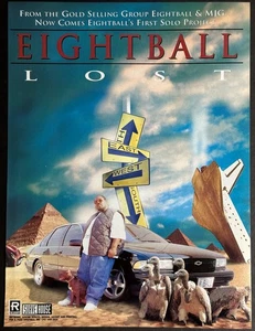 8.5x11 OG Rap Promo Ad Poster Eightball & MJG Lost Memphis Houston Suave House - Picture 1 of 1