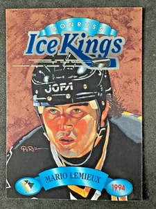 Mario Lemieux 1993-94 Donruss Ice Kings #7 Pittsburgh Penguins - Picture 1 of 5
