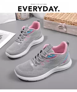 Women Casual Breathable Running Sneakers Shoes - Picture 1 of 14