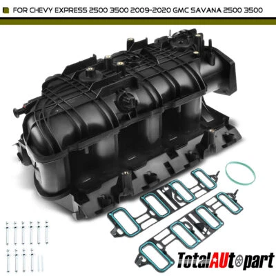 Colector de admisión de motor para Chevrolet Silverado GMC Sierra V8 6,0 L 6,2 L 12597600 Foto 1 de 4