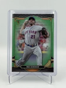 2022 Topps Triple Threads Max Scherzer #91 Emerald # 239/259 Mets MLB - Picture 1 of 3