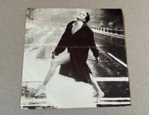 Rare 1989 Liza Minnelli Don't Drop Bombs 7" Single Vinyl Record Pet Shop Boys - Picture 1 of 10