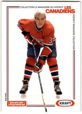 1989-90 Le Journal / Kraft Montreal Canadiens Brian Skrudland #NNO