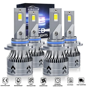 For Honda Civic 2004-2011 2012 2013 6K LED Light Bulb Bulb Hi/Lo Beam Combo Kit - Picture 1 of 12