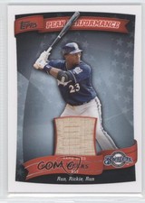 2010 Topps Peak Performance Relics Rickie Weeks #PPR-RW