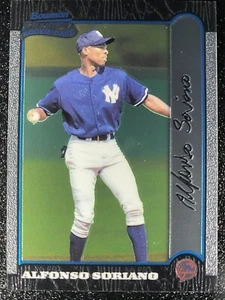1999 Bowman Chrome Alfonso Soriano Rookie Card #350 - Bild 1 von 3