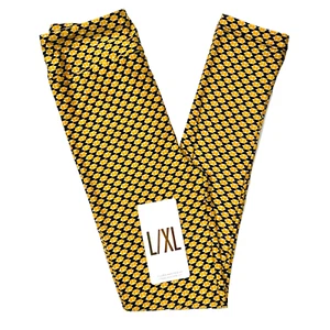 NEW Lularoe Leggings Girls L/XL (sz 8-14) Geometric Buttery Soft Stretch - Picture 1 of 12