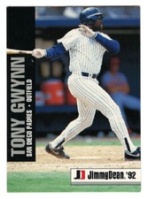 1992 Jimmy Dean #13 Tony Gwynn 