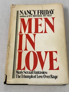 SELTENE Männer verliebt Herren sexuelle Fantasien Nancy Friday HC DJ 1980 1. Druck Vintage A8 - Bild 1 von 10