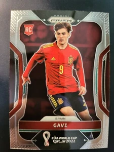 2022 Panini Prizm World Cup Qatar Gavi RC Rookie Card #223 - Picture 1 of 2