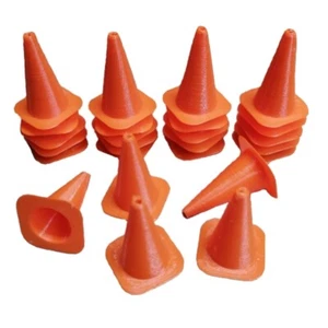 25x Scale Orange Traffic Cone 1/24 For RC Car & Truck SCX24 Crawler or Drifting - Photo 1 sur 3