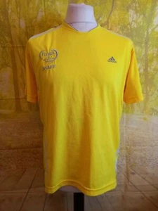 London Marathon 2009 gelbes Adidas Staff T-Shirt. UK Herren Gr. Medium - Bild 1 von 10